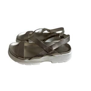 Naturalizer sandals Jubalee Footbed strappy sporty bronze Sz 7.5